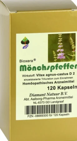 Bioxera Mönchspfeffer 120 Kapseln