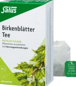 Birkenblätter Arzneitee Bio Salus 15 Filterbeutel