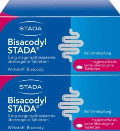Bisacodyl Stada 5 mg magensaftresistent überzogene Tabletten 2 x 100 Stück
