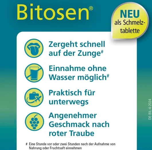 Bitosen 20 mg 3 x 30 Schmelztabletten