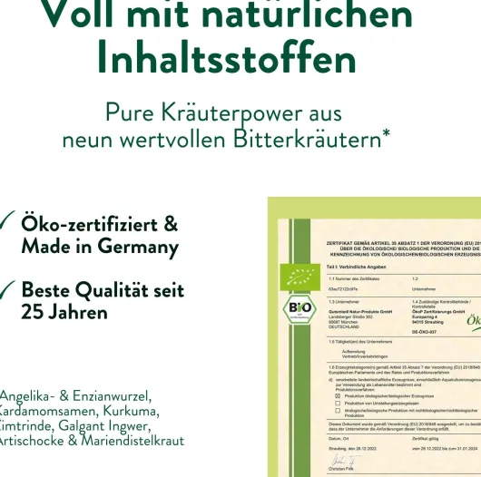 Bitterkraft Original Bitterstoffe Tropfen 20 ml
