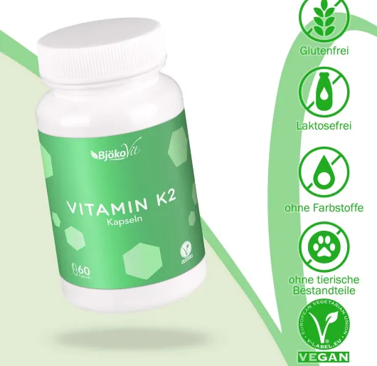 Bjökovit Vitamin K2 Mk-7 All-Trans Kapseln 60 Stück