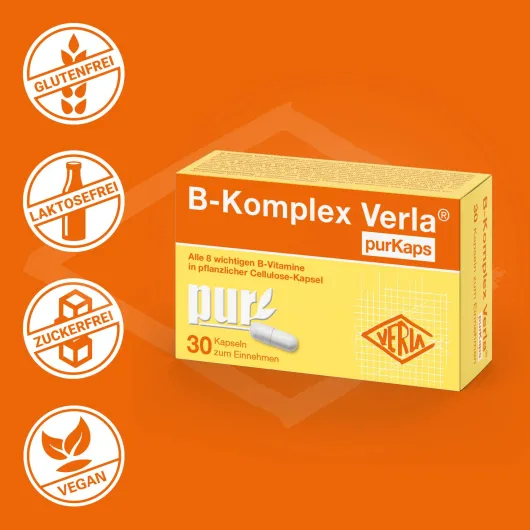 B-Komplex Verla Purkaps 30 Kapseln