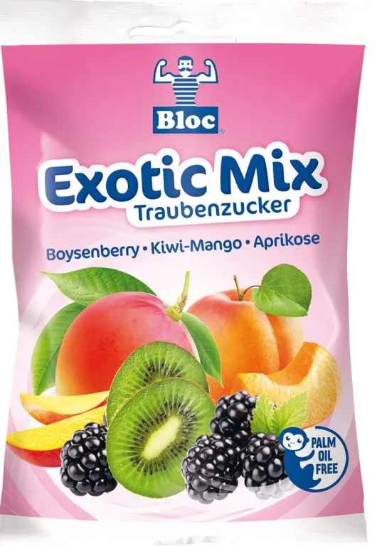 Bloc Traubenzucker Exotic 75 G Beutel