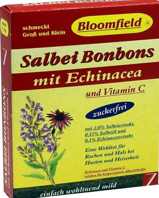 Bloomfield Salbei Bonbons M.Echinacea Zuckerfrei