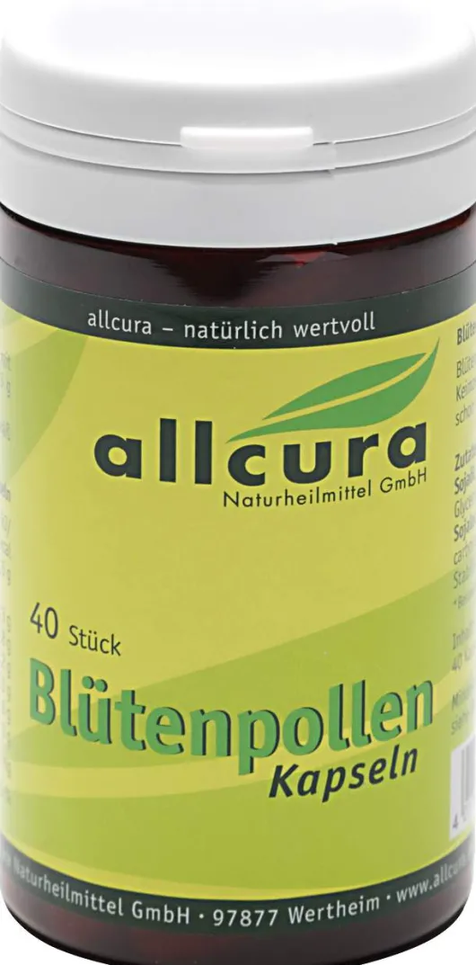Blütenpollen 40 Kapseln