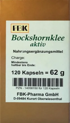 Bockshornklee Aktiv Kapseln 120 Stück