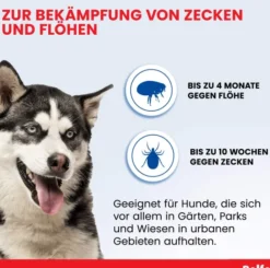 Bolfo Flohschutzband braun für große Hunde 1 Halsband
