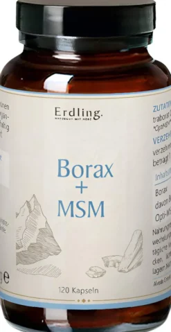 Borax Optimsm + Natriumtetraborat 120 Kapseln