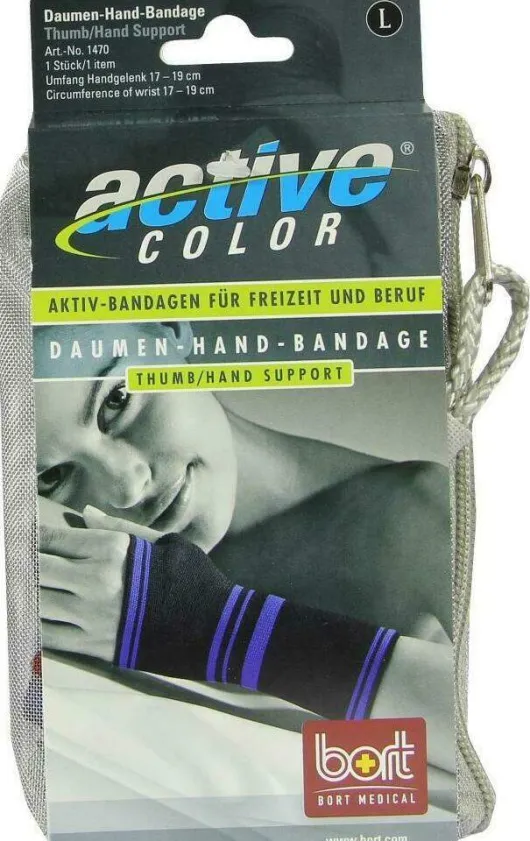 Bort Activecolor Daumen Hand Bandage Large Schwarz 1 Stück