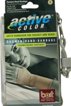 Bort Activecolor Daumen Hand Bandage Small Hautfarben 1 Stück