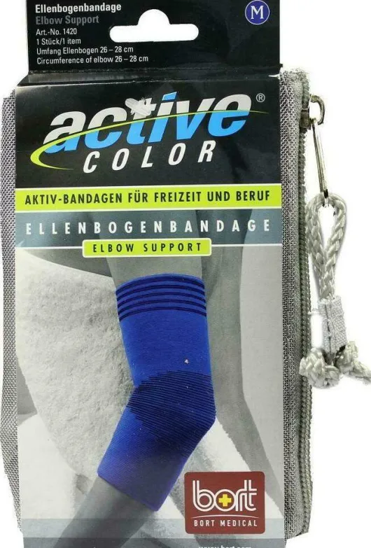 Bort Activecolor Ellenbogenbandage Medium Blau