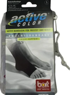 Bort Activecolor Knöchelbandage Small Schwarz