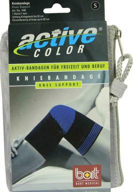 Bort Activecolor Kniebandage Small Schwarz 1 Stück