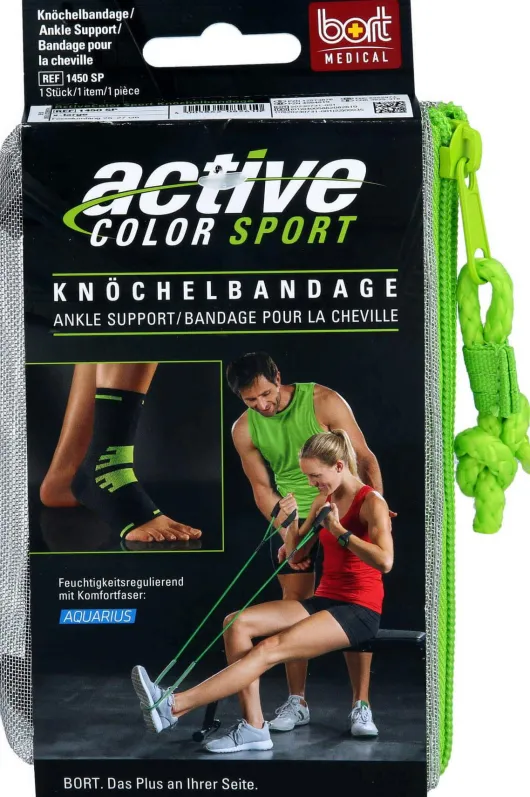 Bort Activec Sport Knöchelbandag Schwarz Grau Gr. Xl 1 Stück