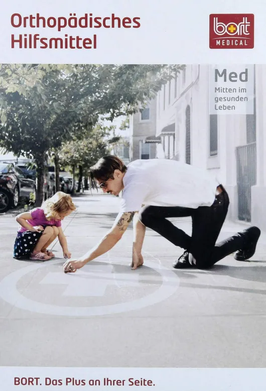 Bort Activemed Ellenbogenbandage M Mineralgrau 1 Stück