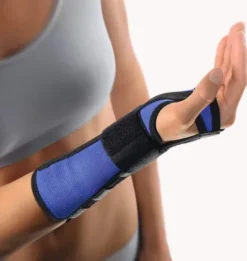 Bort Arm Handgelenkschiene Links X-Large Blau Schwarz