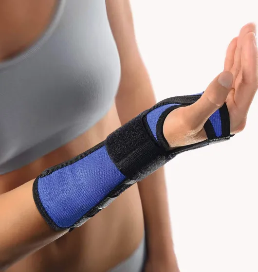 Bort Arm Handgelenkschiene Links X-Large Blau Schwarz