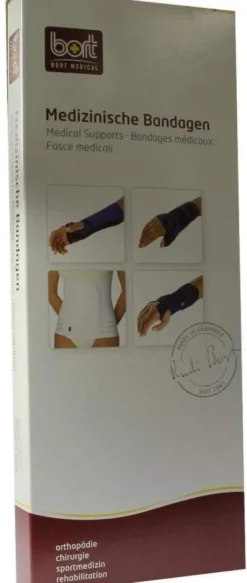 Bort Arm Handgelenkstütze Mit Aluschiene Rechts Medium Blau