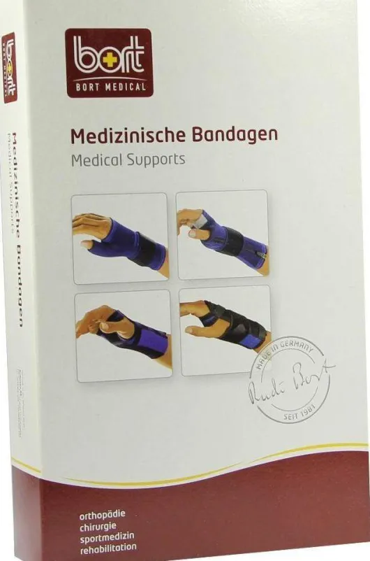 Bort Handgelenkstütze M.Daumenaus.X-Large Blau