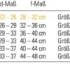Bort Osgood-Schlatter Kniegelenkbandage Gr.4 Silber 1 Stück