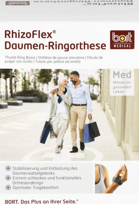 Bort Rhizoflex Daumen-Ringorthese Links Gr.2 1 St