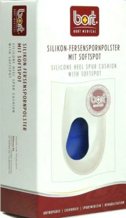 Bort Silikon Fersenspornpolster Mit Softspot 1 Paar