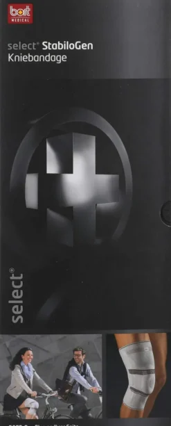 Bort Stabilogen Kniebandage Gr.1 Schwarz 1 Stück