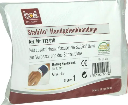 Bort Stabilo Handgelenkbandage Gr.1 Blau