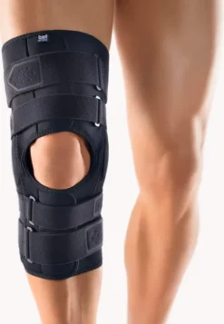 Bort Stabilopro Kniebandage Offene Form Xlarge Schwarz