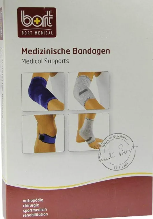Bort Zweizug Kniestütze Xx-Large Blau