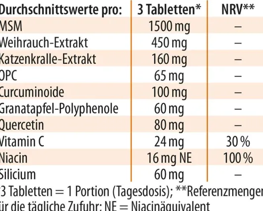 Boswellia Msm Forte Dr.Jacob s 90 Tabletten