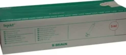 Braun Injekt Solo 5 ml Luer - Ansatz, Exzentrisch 100 Spritzen