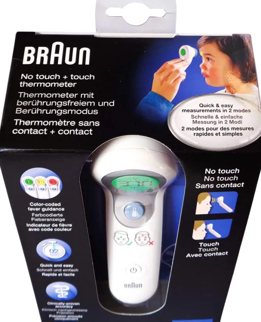 Braun No Touch+touch Stirnthermometer