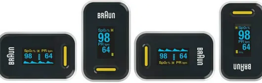 Braun Pulsoximeter 1 Finger Pulsmessgerät 1 Stück