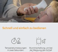Braun Sensian 3 Kontaktloses Stirn Thermometer 1 Stück