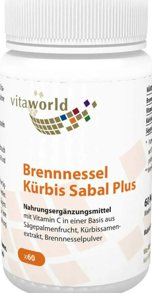 Brennessel Kürbis Sabal Plus Kapseln 60 Stück