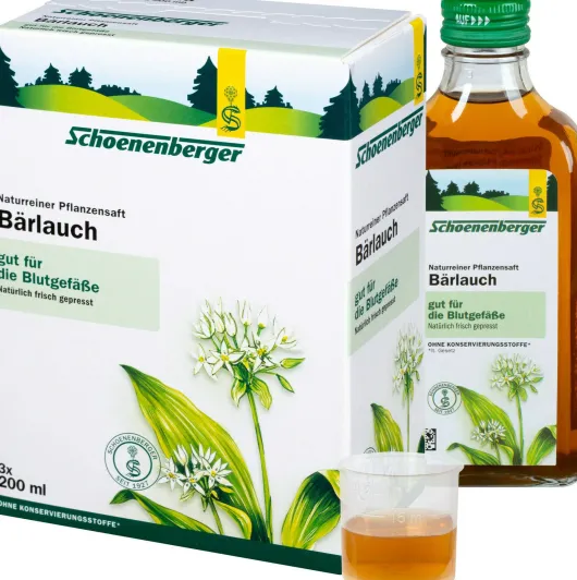 Bärlauch Saft Schoenenberger Heilpflanzensäfte 3 X 200 ml Saft