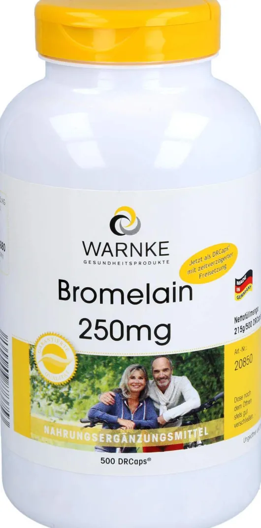 Bromelain 250 mg 500 Magensaftresistente Kapseln