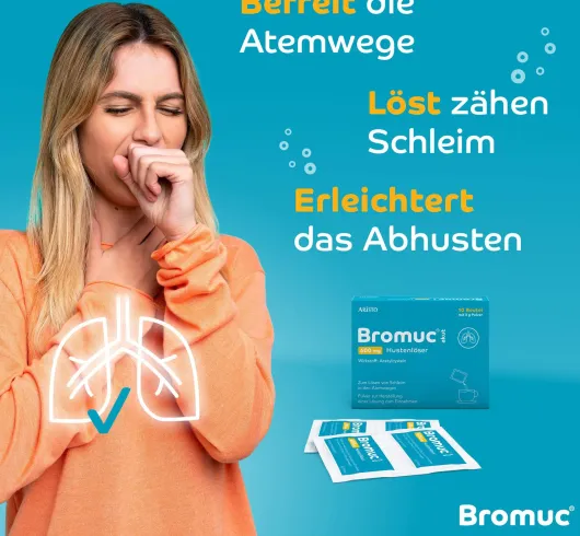 Bromuc Akut 600 mg Hustenlöser 20 Beutel