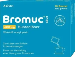 Bromuc Akut 600 mg Hustenlöser 10 Beutel