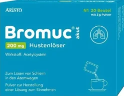 Bromuc Akut 200 mg Hustenlöser 20 Sticks