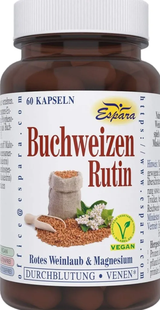 Buchweizen Rutin 60 Kapseln