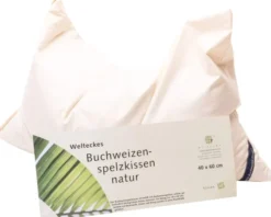 Buchweizenspelz Kissen Naturbelassen 40x60cm