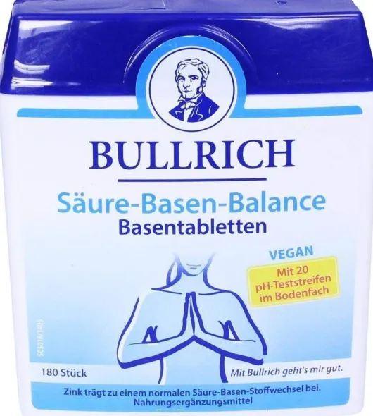 Bullrich Säure Basen Balance Tabletten 180 Stück