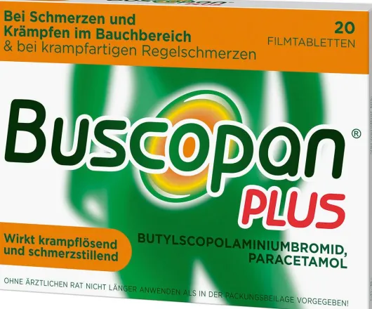 Buscopan Plus 20 Filmtabletten