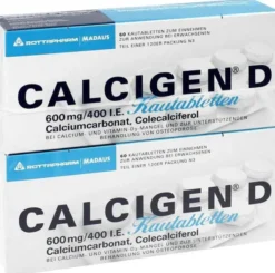 Calcigen D 600 mg Pro 400 I.E. 120 Kautabletten