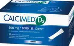 Calcimed D3 500 mg - 1000 I.E. Direct Granulat 60 Beutel