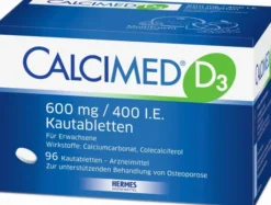 Calcimed D3 600 mg 400 I.E. 96 Kautabletten