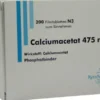 Calciumacetat 475 mg Filmtabletten 200 Filmtabletten